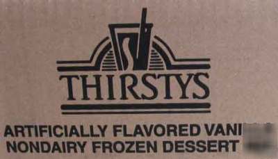 12# vanilla soft serve frozen dessert ice cream mix 12#