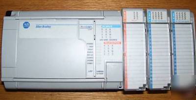 Allen-bradley micrologix 1764-24BWA and modules