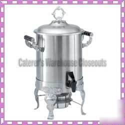 Commercial coffee urn 3 gal. stainless satin finish