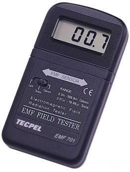 Electromagnetic field tester (emf) tecpel emf-701