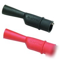 Fluke alligator clips, 1 pair (1 red, 1 black) AC72