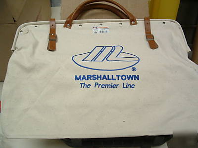 Marshalltown canvas tool bag, #16431