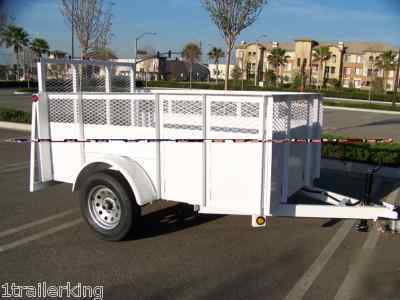 New 2010 job pro landscape contractor atv utv trailer