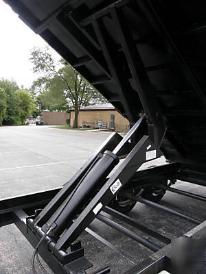 New 8' x 16' x 2' dump trailer drop sides 21 k 10 ton