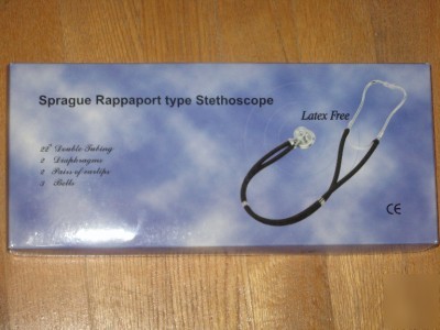 New stethoscope-sprague rappaport-latex free-5 way