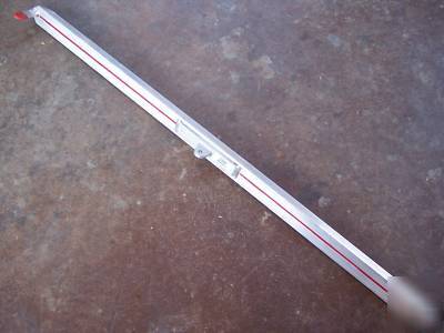 New straight arrow aluminum concrete groover 4' 