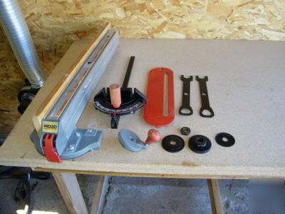 Ridgid table saw parts for a TS2400 saw