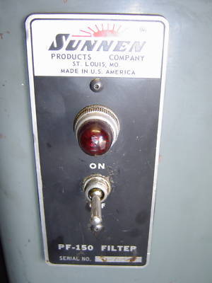 Sunnen hone mbb-1660 w/ pf-150 filtration system a+nice
