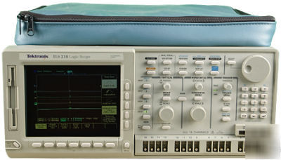 Tektronix tls 216 digital logic scope w/9 probes