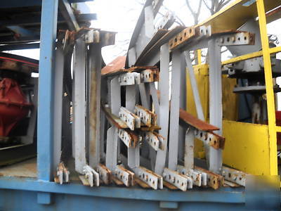 Tilt a whirl carnival ride on a semi trailer amusement