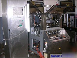 Used: korsch rotary tablet press, model pharmapress 300