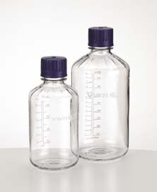 Vwr boston round lab/media bottles, : WPC0500