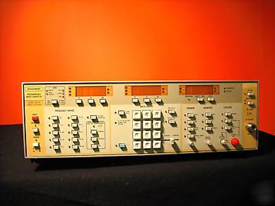 Wiltron 6647A programmable sweep generator w/opts 03/14