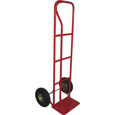 Northern hand truck - non-marking tires, p-type handles