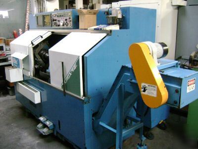 1996 femco durga 25-e cnc lathe turning center 5C nose