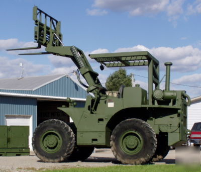 6000 lb rough terrain forklift 4X4 4WD fork lift loader