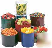 Cambro clear crock w/ lid 1-1/5QT |1 dz| CCP12152