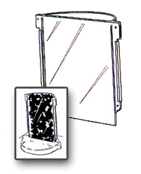 Chocovision lid & hopper assembly for T3210