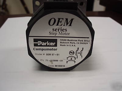 Compumotor model# OEM57-51 step stepper motor 78 oz-in