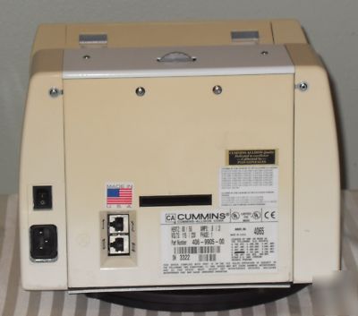 Cummins jetscan 4065 currency counter