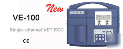 Edan ve-100 veterinary single channel ecg 