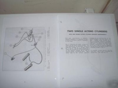 Massey harris hydrualic school tractor manual 1957