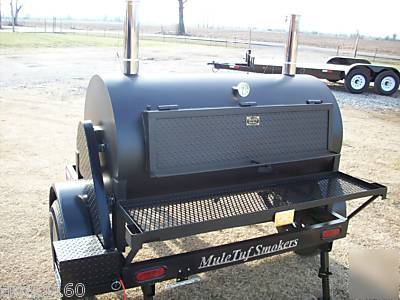 New rotisserie bbq smoker grill / trailer competition 