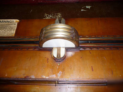 Vintage back and front bar with mirrors