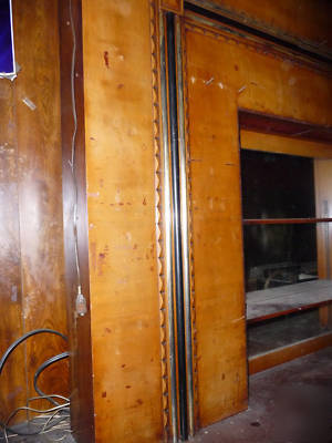 Vintage back and front bar with mirrors