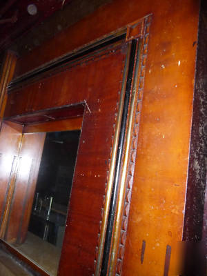 Vintage back and front bar with mirrors