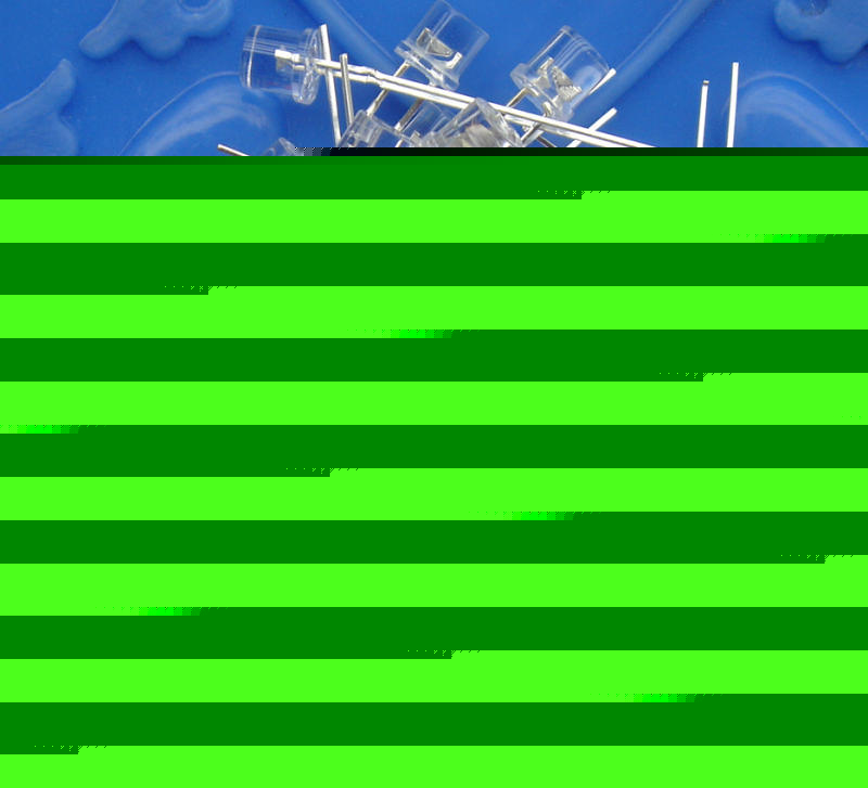 1000PCS 5MM 5000MCD ultra bright flat head blue leds