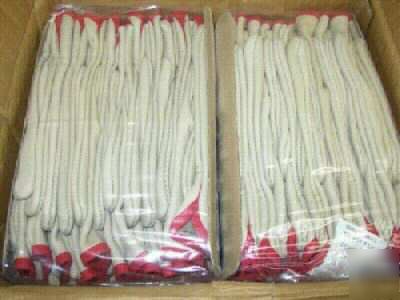12 pr memphis all leather driver/chore/work gloves