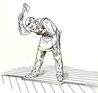 1938 building spec work roof stairs sheet metal plaster