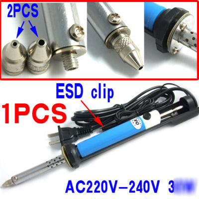 30W electricity desoldering pump soldering iron tools