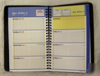 At-a-glance 2010 weekly/monthly appointment book