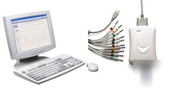 Edan SE1010 pc based interpretive ekg ge welch allyn 