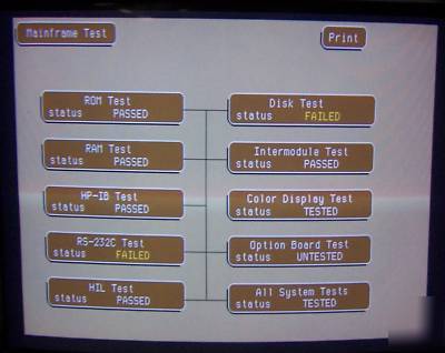 Hp 16500B logic analysis system 21498-228