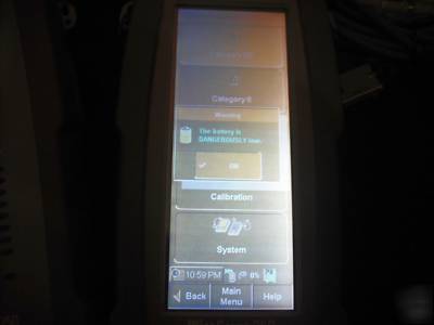 Hp agilent wirescope 350 cable certifier (reduced )