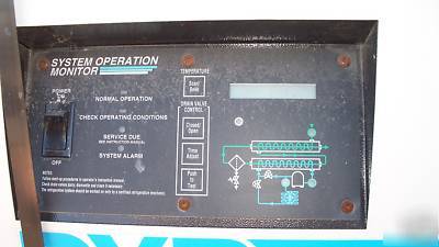 Ingersoll rand ssr-2000 250H screw compressor w/ dryer