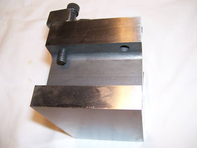Large machinist v block & clamp holds up to 3