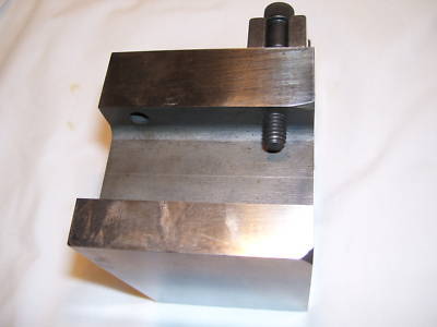 Large machinist v block & clamp holds up to 3