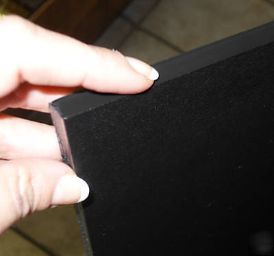 Lot 66 black hd polyethylene plastic sheet 51