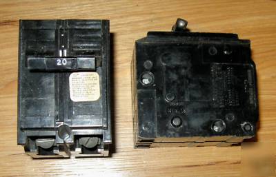Murray crouse hinds mp 2 pole 20A 20 amp breaker MP220