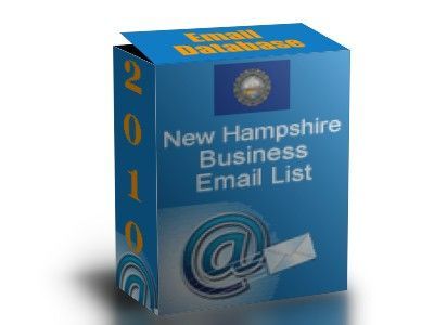New 2010 hampshire business list with email addresses