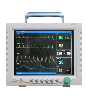 New icu multi-parameter patient monitor+ ETCO2+printer