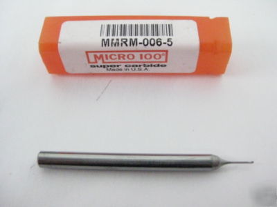New micro 100 mmrm-006-5 carbide end mill (b*78)