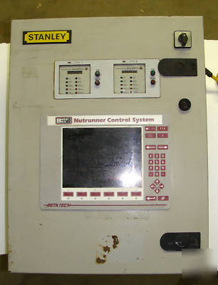 Nutrunner control system, beta tech, stanley, polaris