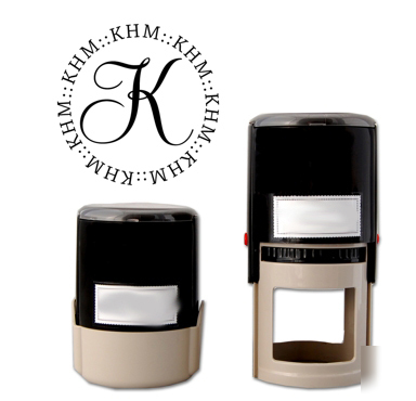 Personalized self-inking rubber stamps
