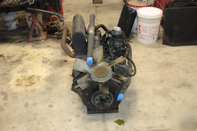 A used yanmar 3TNE84-jf diesel engine