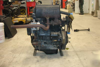 A used yanmar 3TNE84-jf diesel engine